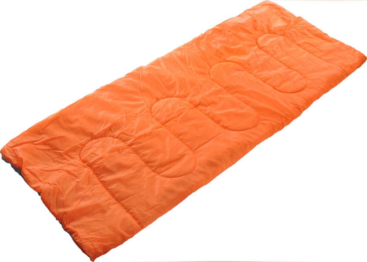 Мешок спальный Wildman "Фристайл", туристический, цвет: оранжевый, серый, 190 х 75 см