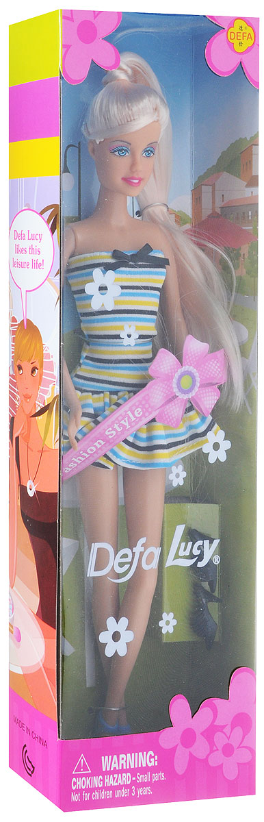 фото Defa Toys Кукла Lucy Fashion Style в летнем платье