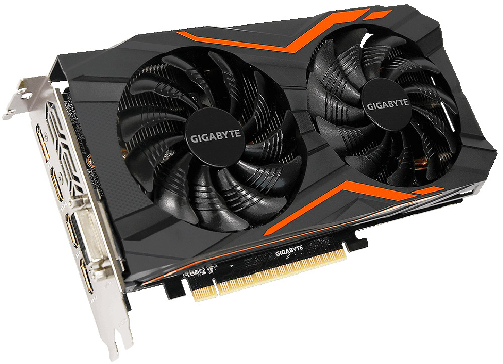 фото Видеокарта Gigabyte GeForce GTX 1050 Ti G1 Gaming 4GB, GV-N105TG1 Gaming-4GD