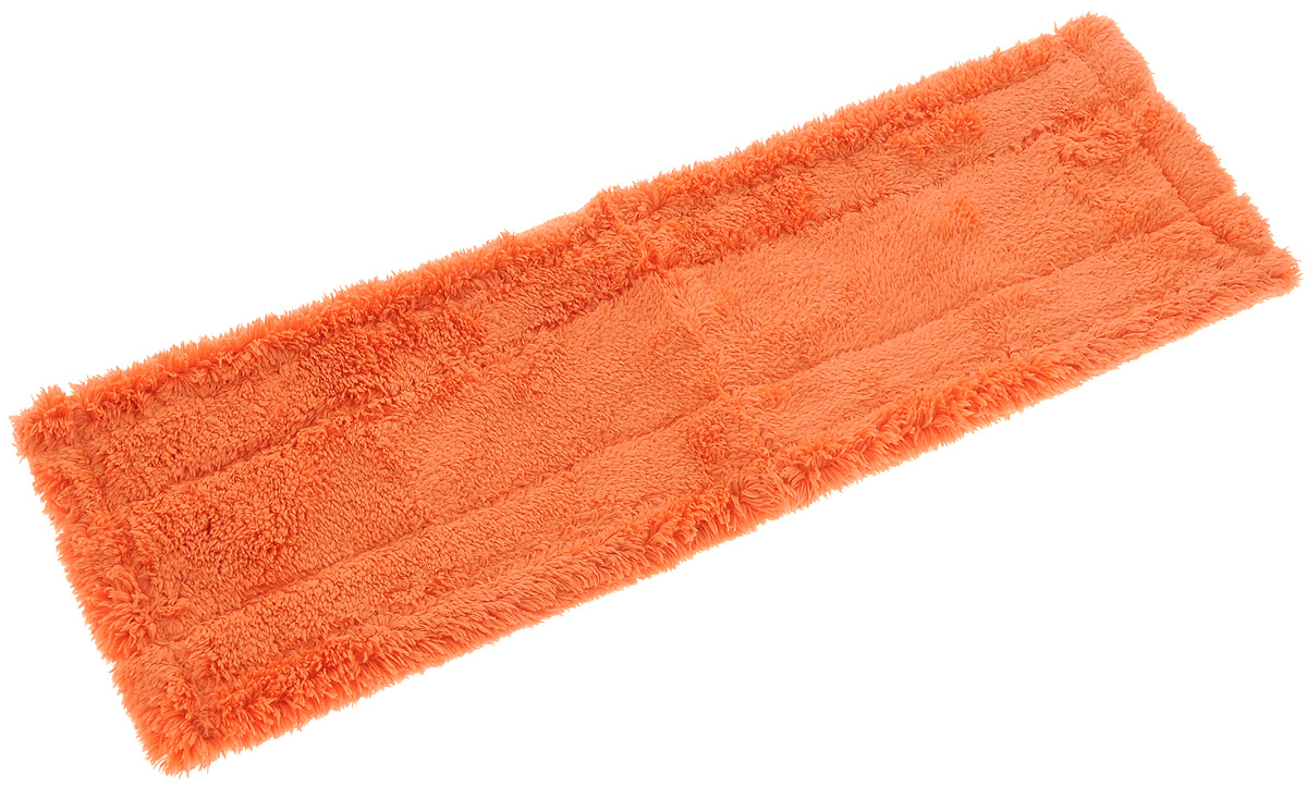 фото Насадка для швабры "Хозяюшка Мила", цвет: оранжевый, 43 х 13 см