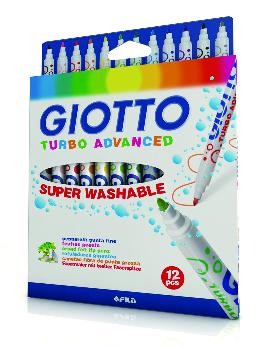 фото Giotto Набор фломастеров Turbo Advansed 12 цветов