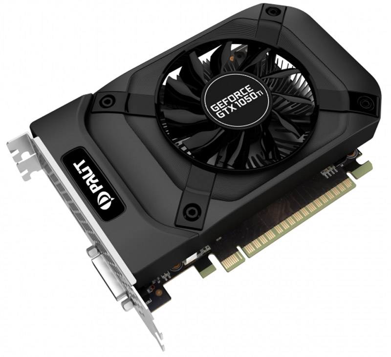 фото Видеокарта Palit GeForce GTX 1050 Ti StormX 4GB, NE5105T018G1-1070F