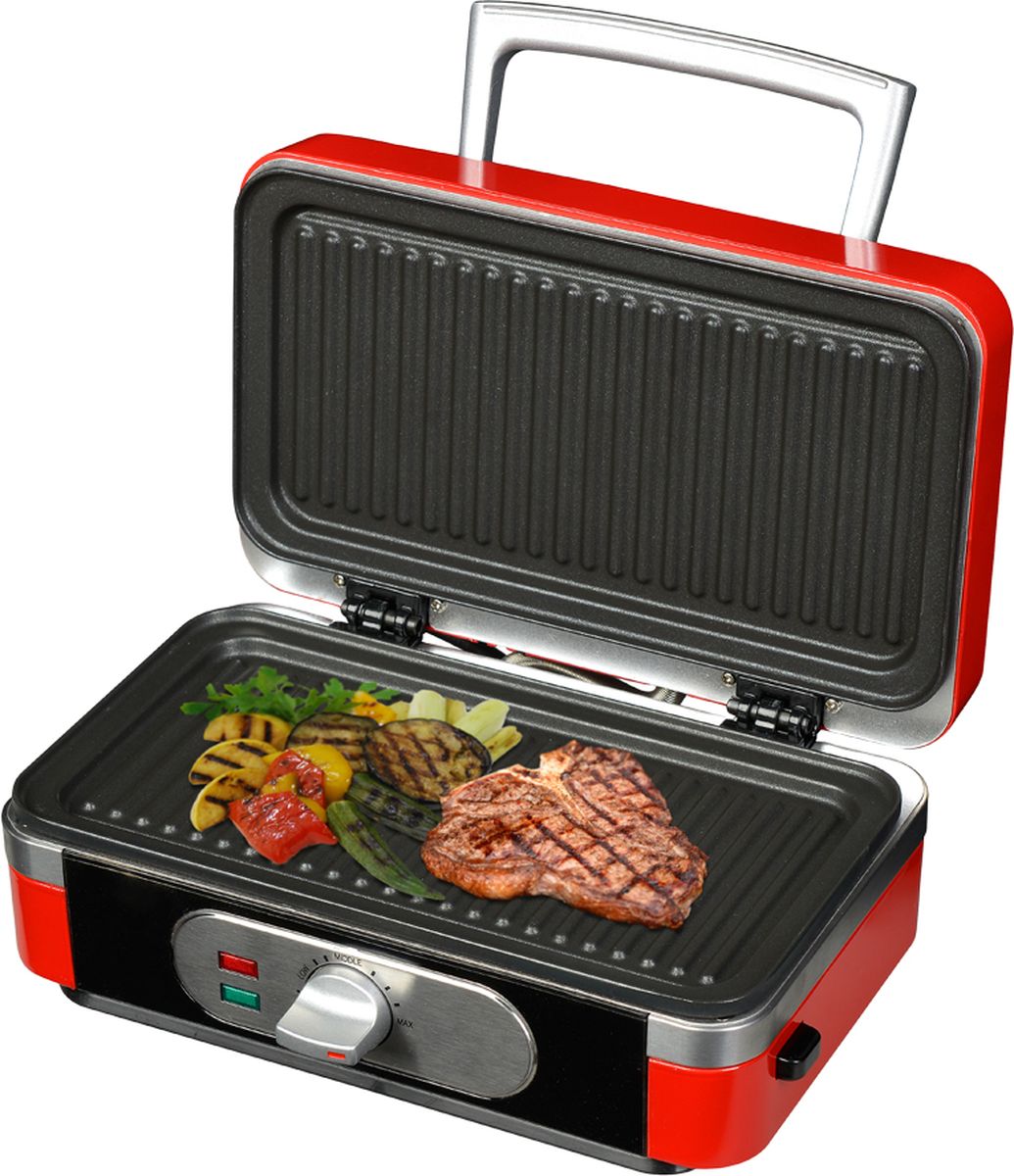 фото Вафельница GFgril GF-040 Waffle-Grill-Toast, Red 3 в 1