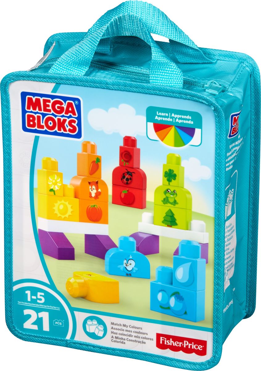 фото Mega Bloks Pre-school Обучающий конструктор Изучаем цвета Mega bloks/mega construx