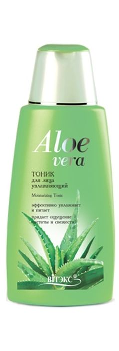 фото Витэкс Aloe Vera Тоник для лица Увлажняющий, 180 мл