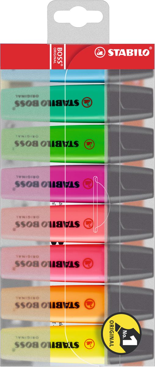 Stabilo Набор маркеров Boss Original 8 цветов Stabilo Набор маркеров Boss Original 8 цветов