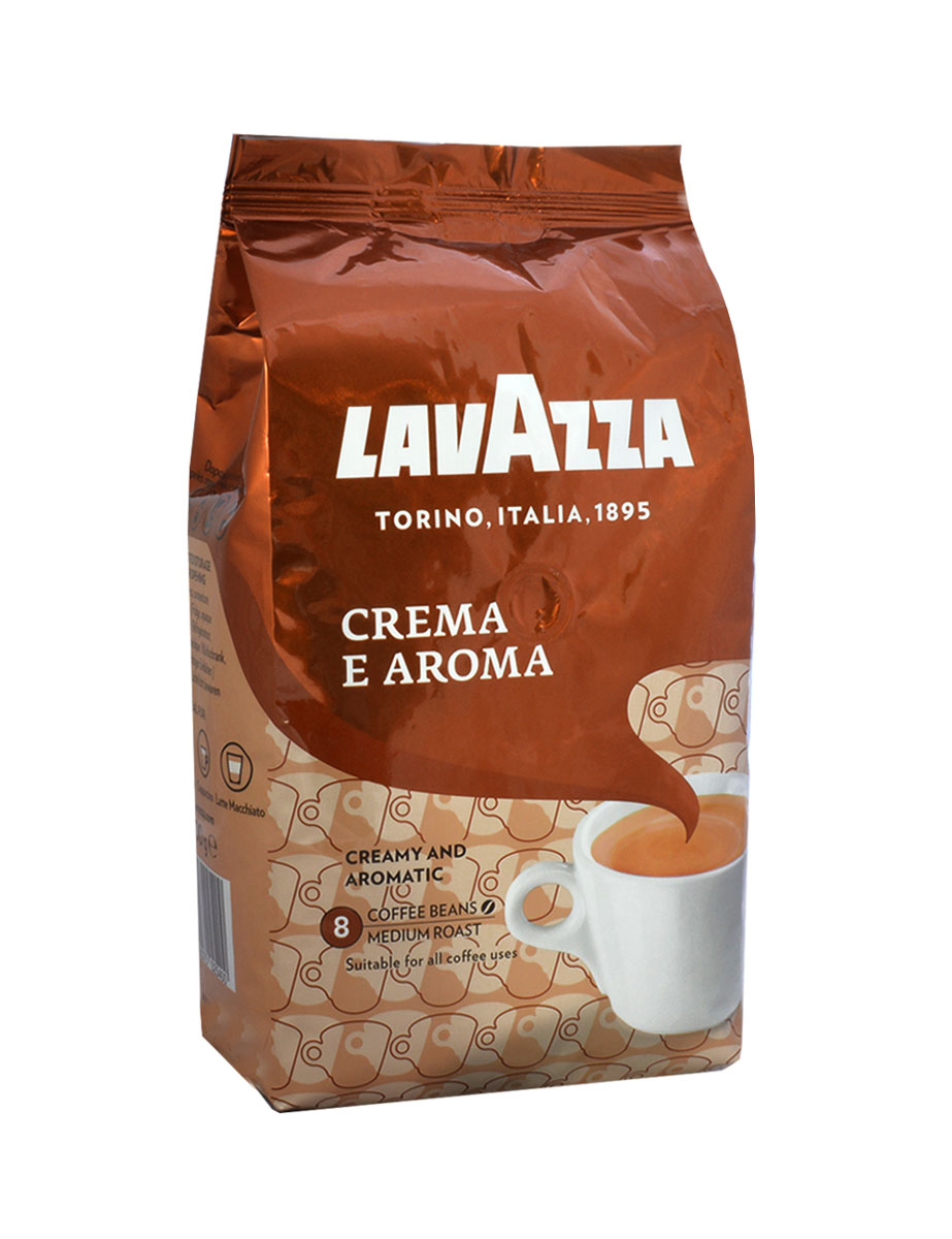 Кофе зерновой Lavazza crema e Aroma, 1000 г