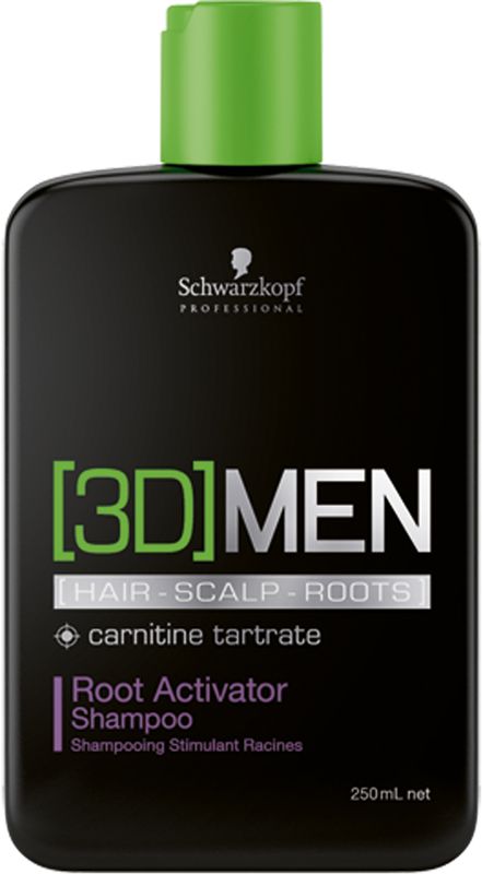 [3D]Men Шампунь активатор роста волос Для мужчин, 250 мл
