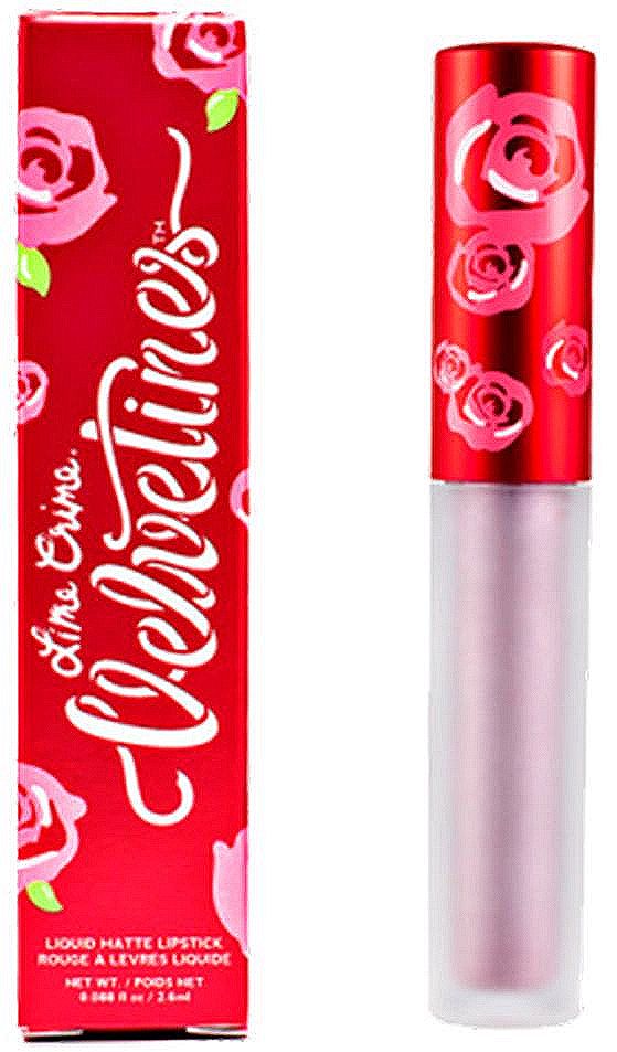 фото Lime Crime Помада для губ матовая Velvetines Mercury, 2,6 мл