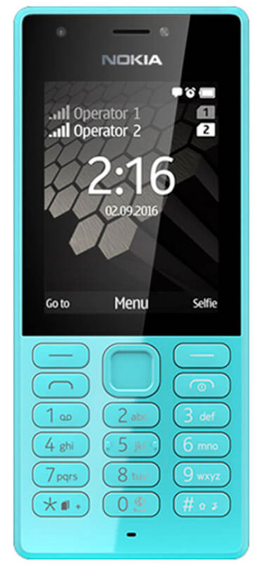 фото Мобильный телефон Nokia 216 DS, синий