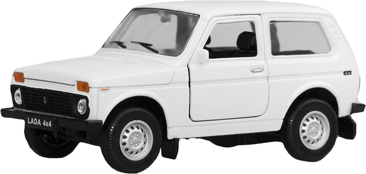 Характеристики Welly Модель автомобиля LADA 4x4 цвет белый, подробное ...