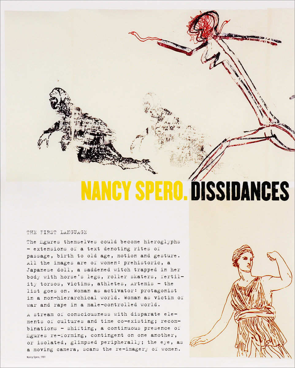 фото Nancy Spero. Dissidances Museu d'art contemporani de barcelona