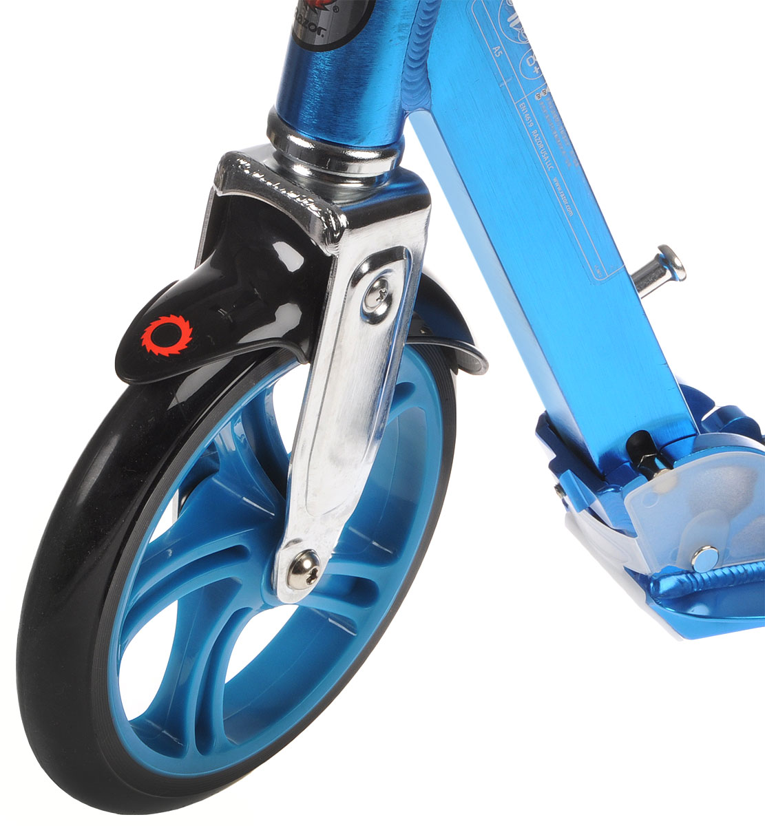 фото Самокат двухколесный Razor A5 Lux "Kick Scooter", цвет: синий