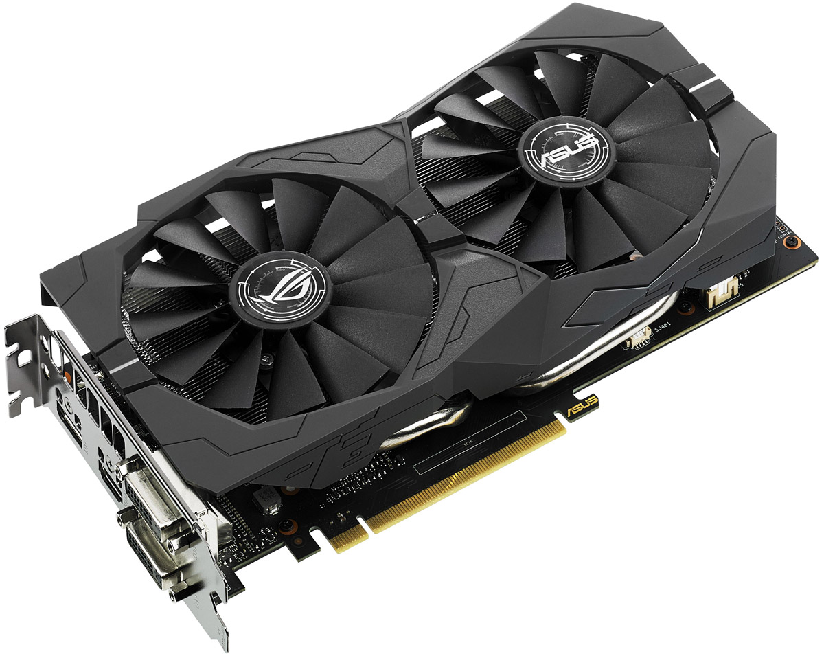 фото Видеокарта ASUS ROG Strix GeForce GTX 1050 OC 2GB, STRIX-GTX1050-O2G-GAMING