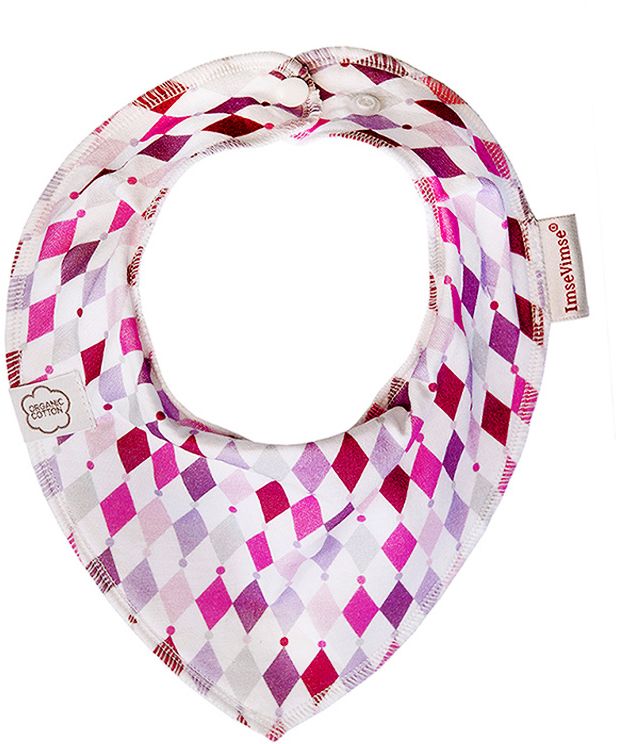 фото ImseVimse Нагрудник Bandana Pink Diamond