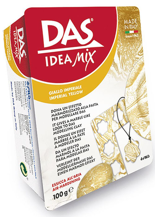 фото Das Масса для моделирования Idea Mix цвет Imperial Yellow 100 г