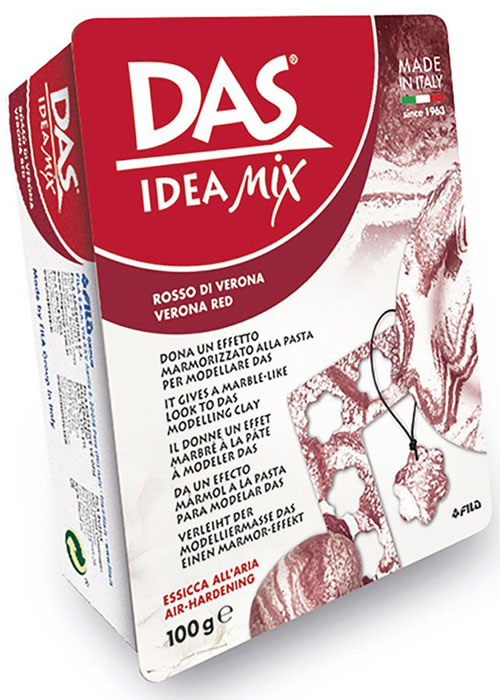 фото Das Масса для моделирования Idea Mix цвет Verona Red 100 г