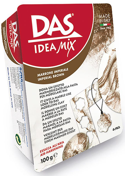 фото Das Масса для моделирования Idea Mix цвет Imperial Brown 100 г