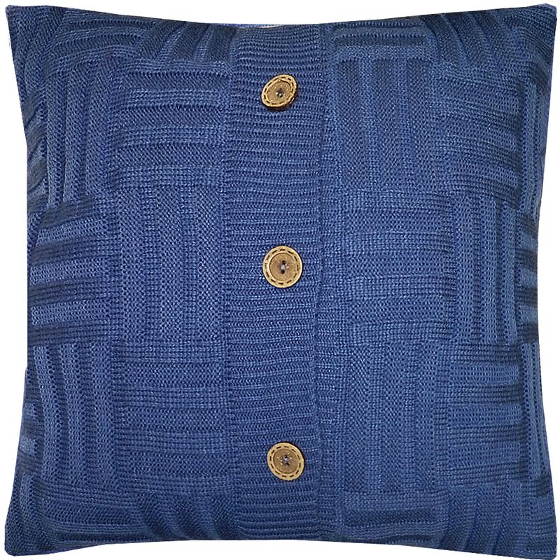 фото Наволочка декоративная Altali "Royal Blue quadro", 45 х 45 см