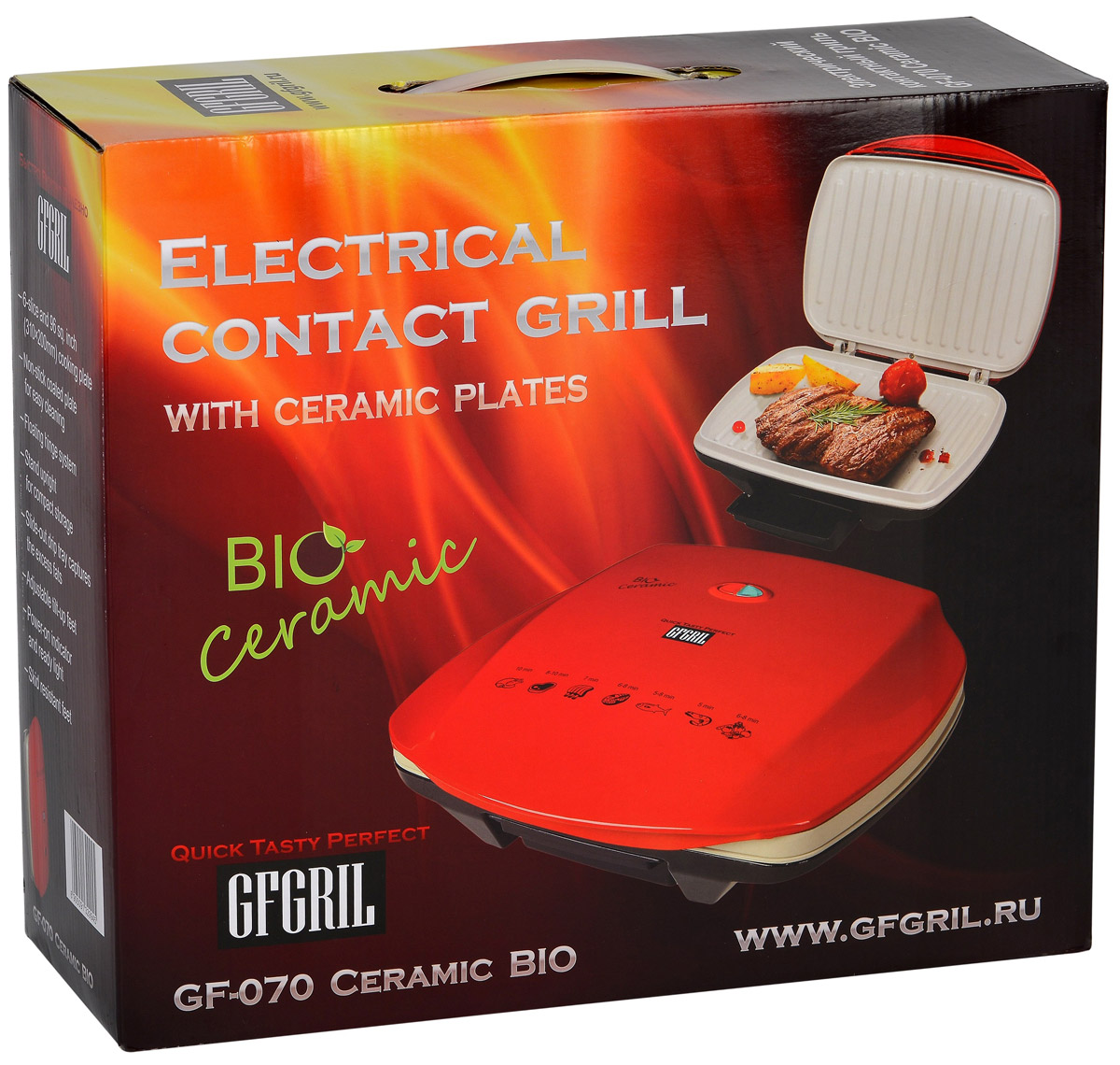 фото Электрогриль Гриль Gfgril GF-070 Ceramic BIO