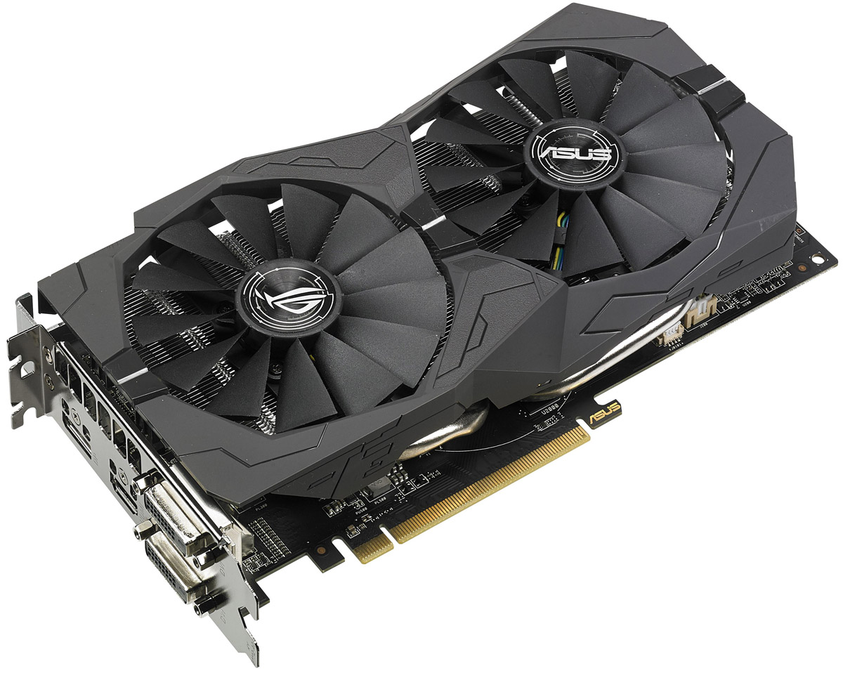 фото Видеокарта ASUS ROG Strix Radeon RX 570 OC 4GB, ROG-STRIX-RX570-O4G-GAMING