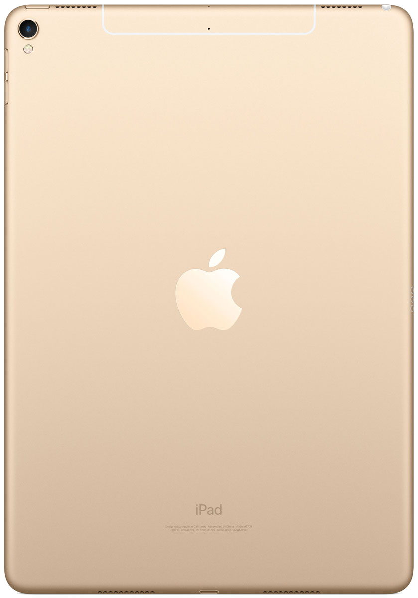 фото Планшет Apple iPad Pro 10.5" Wi-Fi + Cellular (2017), 64 ГБ, золотистый