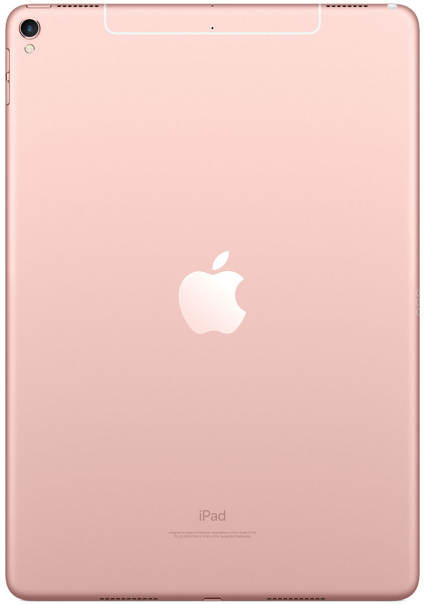 фото Планшет Apple iPad Pro 10.5" Wi-Fi + Cellular (2017), 512 ГБ, розовое золото