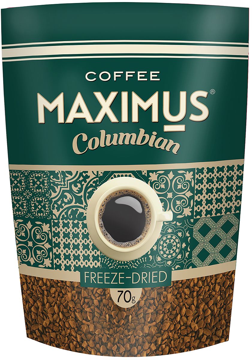 Maximus Columbian кофе растворимый, 70 г