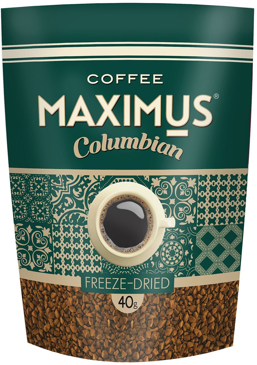 Maximus Columbian кофе растворимый, 40 г