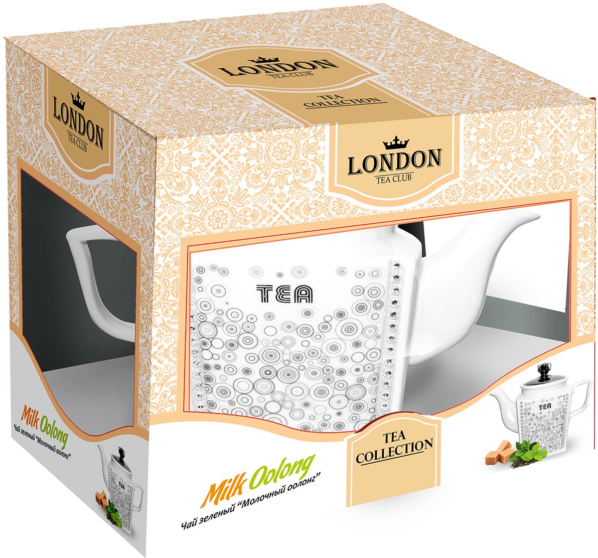 фото London Tea Club Молочный оолонг чай зеленый в заварнике, 100 г