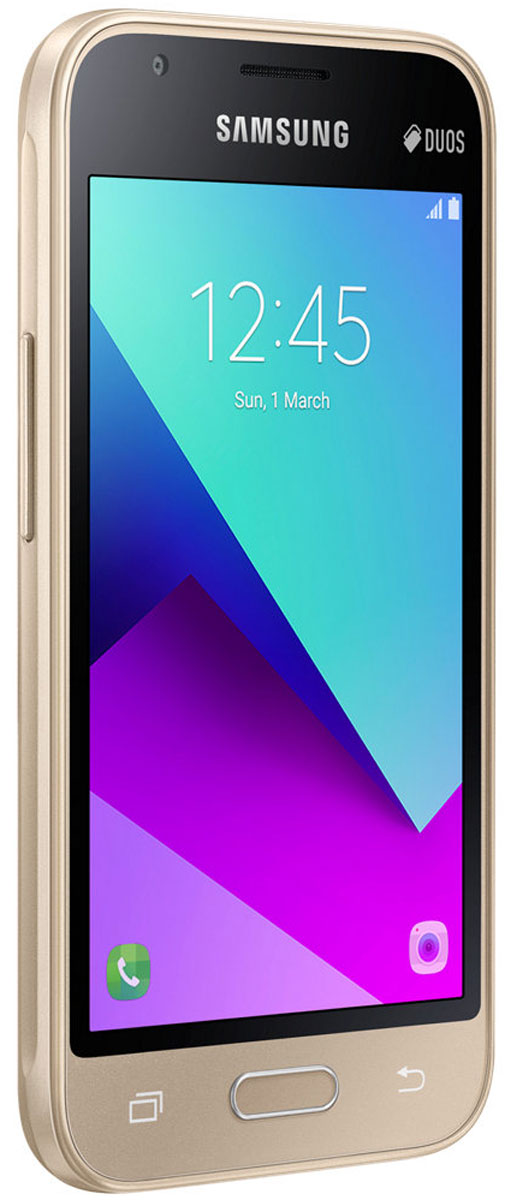 фото Смартфон Samsung Galaxy J1 Mini Prime, 8 ГБ, золотистый