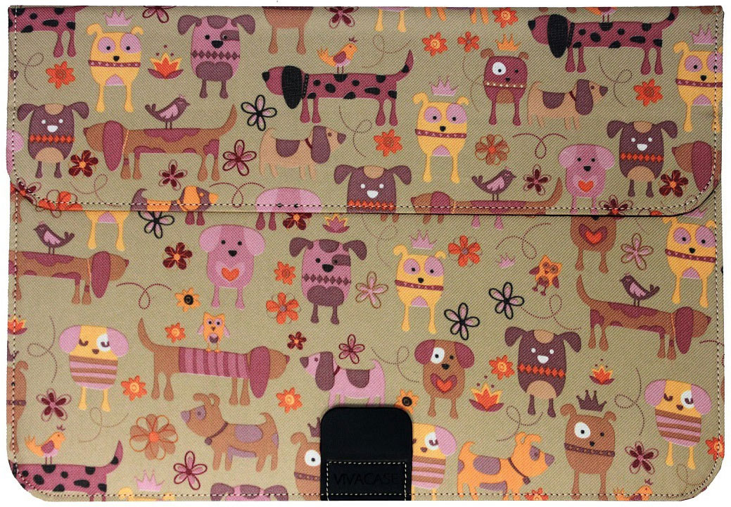 фото Vivacase Doggy, Brown чехол для MacBook Air 12"-13.3"