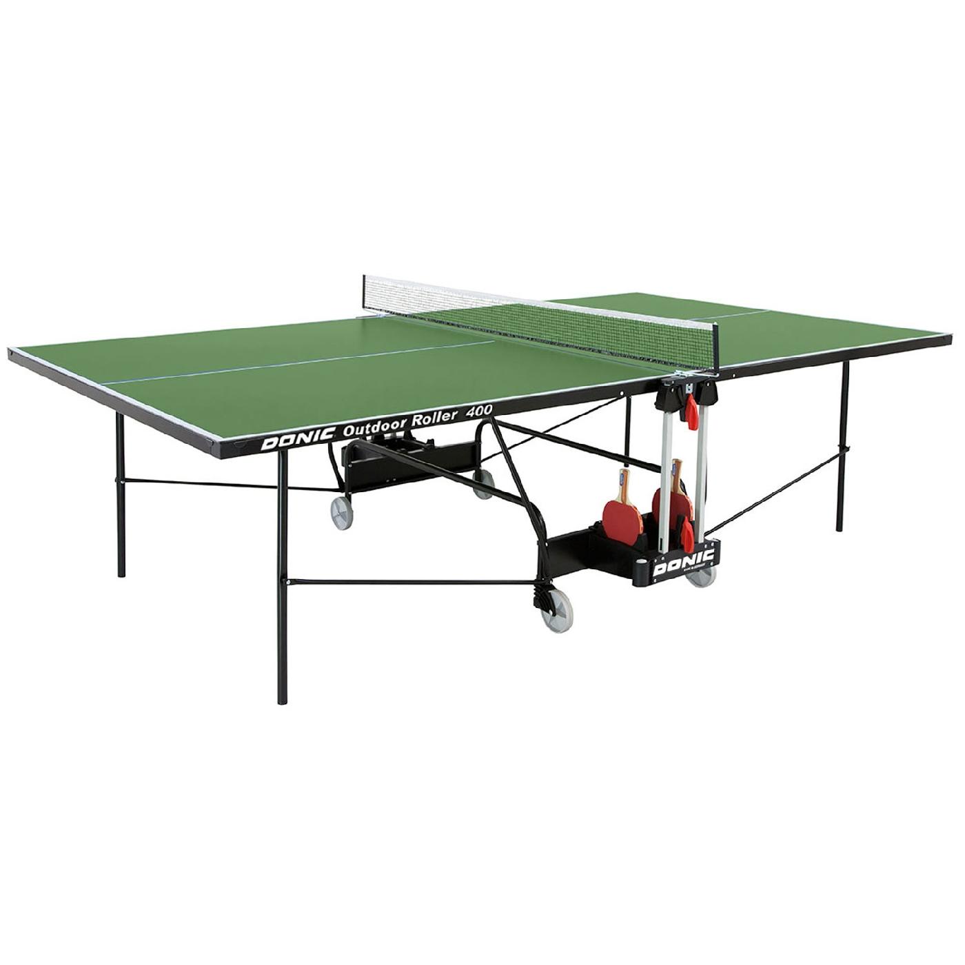 фото Всепогодный Теннисный стол Donic Outdoor Roller 400 зеленый 230294-G