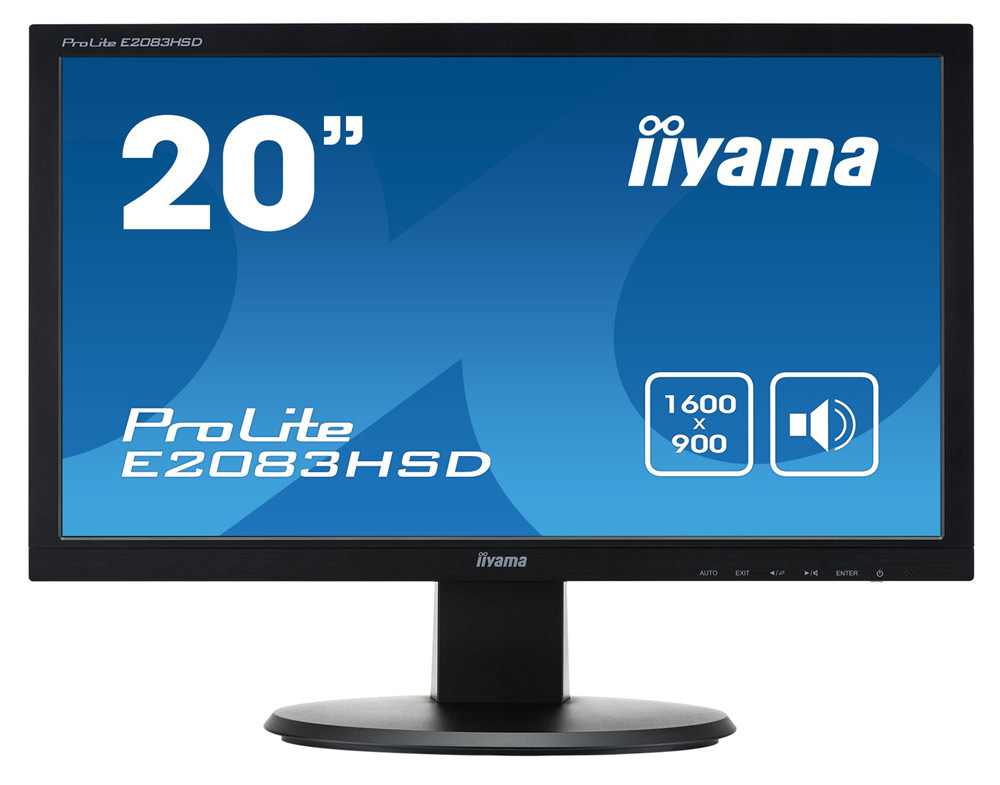 фото Монитор iiyama E2083HSD-B1, black