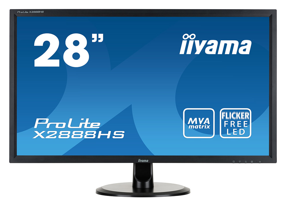 все цены на Монитор iiyama ProLite X2888HS-B2, Black онлайн