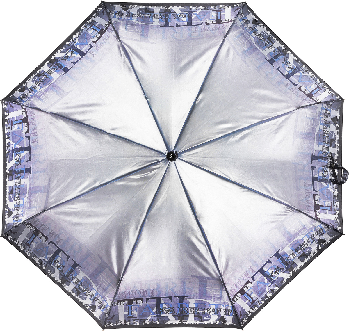 Зонт женский Fabretti, автомат, 3 сложения, цвет: фиолетовый. S-17103-3