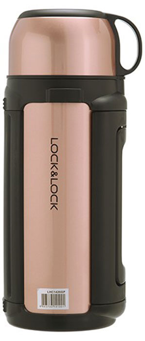 фото Термос "Lock&Lock", цвет: розово-золотой, 1,2 л