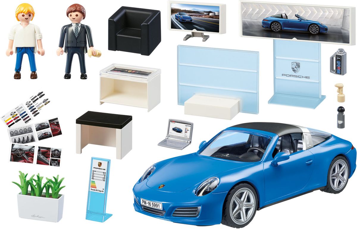 фото Playmobil Игровой набор Лицензионные автомобили Porsche 911 Targa 4S