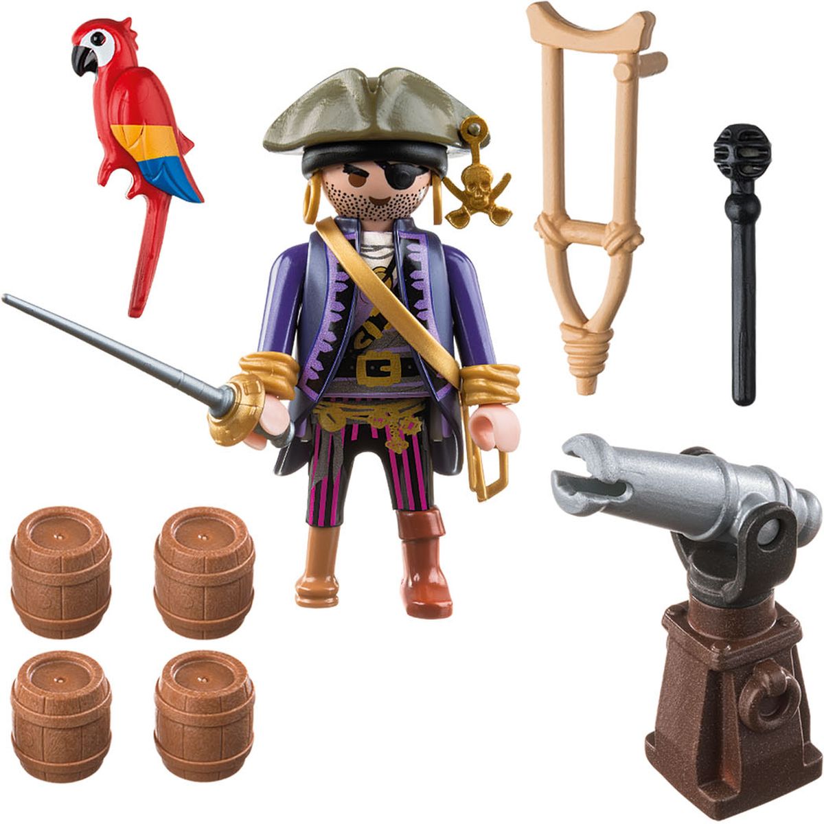 Playmobil Игровой набор Пираты Капитан пиратов