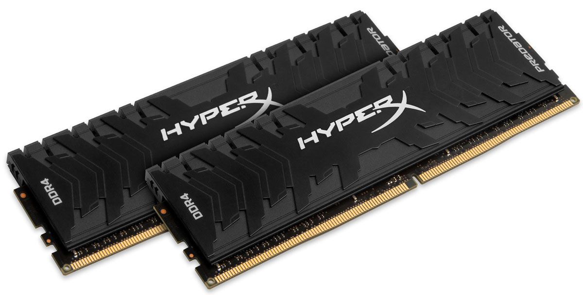 фото Kingston HyperX Predator DDR4 2х16Gb 2666 МГц комплект модулей оперативной памяти (HX426C13PB3K2/32)