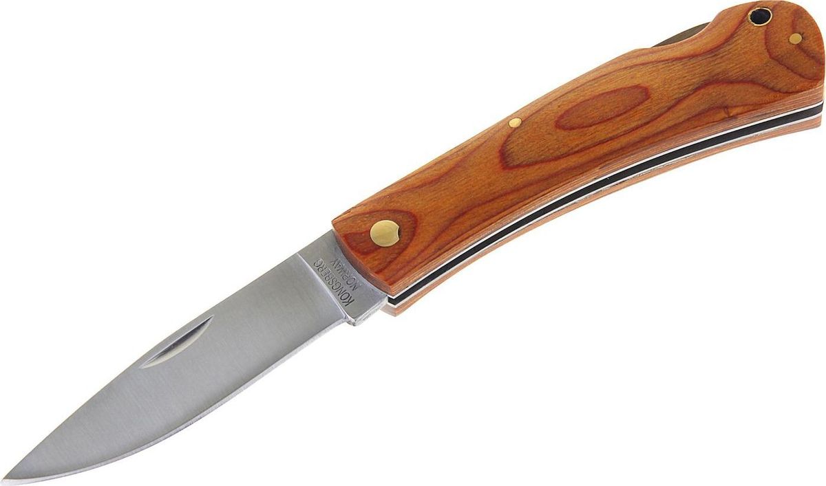 Нож складной рукоять дерево 6,5 см - купить с доставкой по выгодным ценам в инте