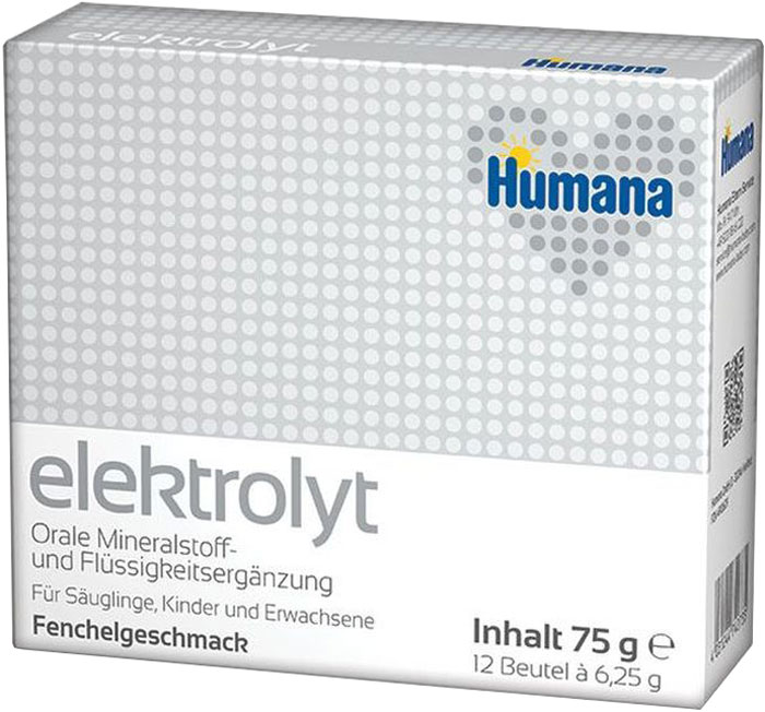Humana Электролит с фенхелем специализированная смесь для выпаивания ...