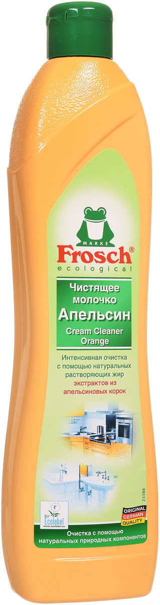 фото Чистящее молочко "Frosch", с ароматом апельсина, 500 мл