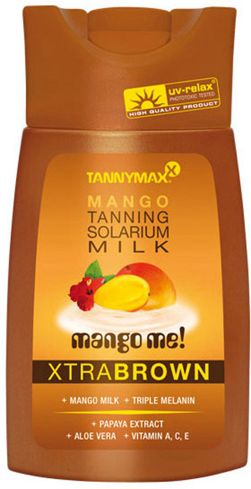 фото Tannymaxx Молочко-ускоритель для коричневого загара Classic Brown Mango Milk, с натуральным бронзатором двойного действия, 200 мл