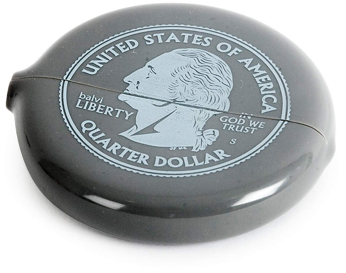 Монетник Balvi Silver Quarter, серый