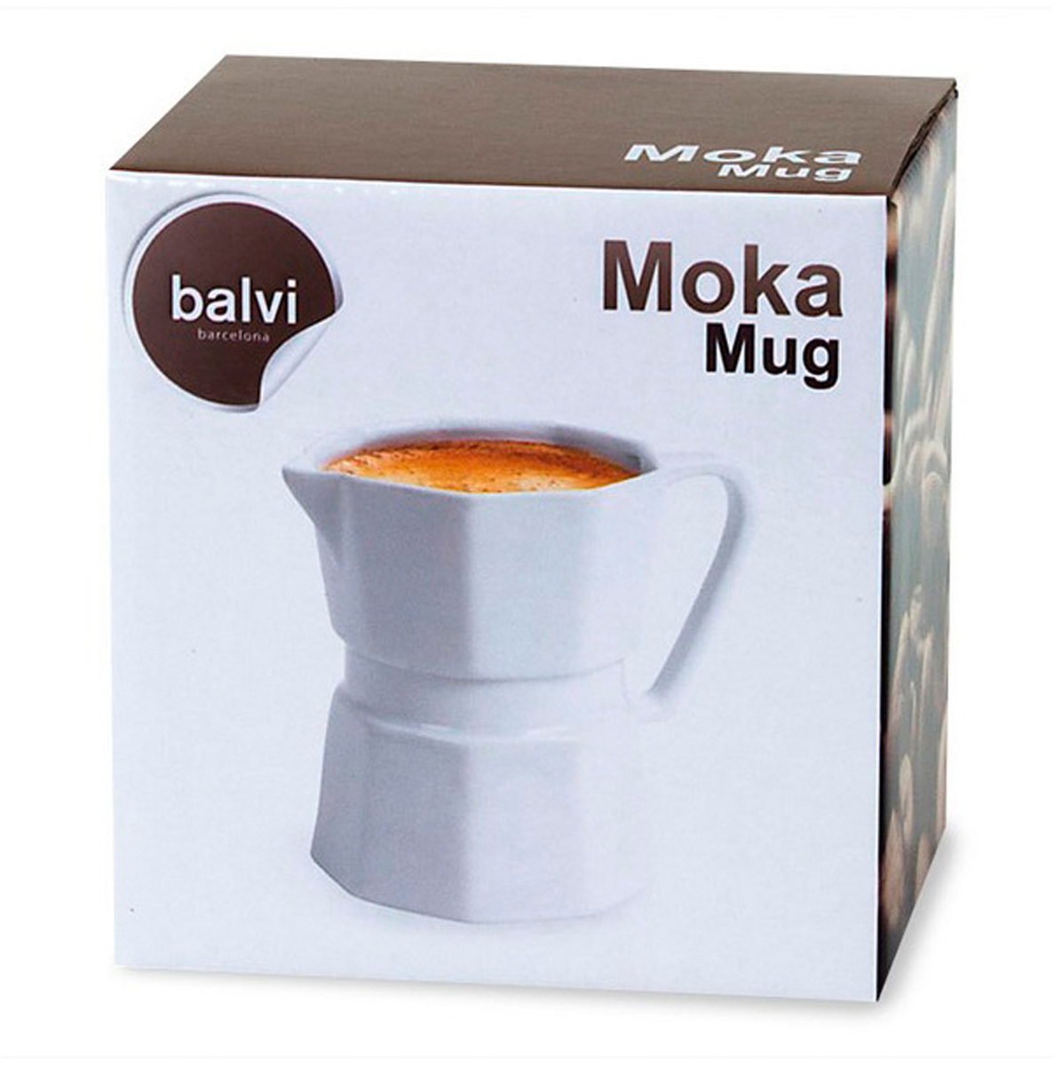 фото Кружка Balvi "Moka", цвет: белый, 400 мл