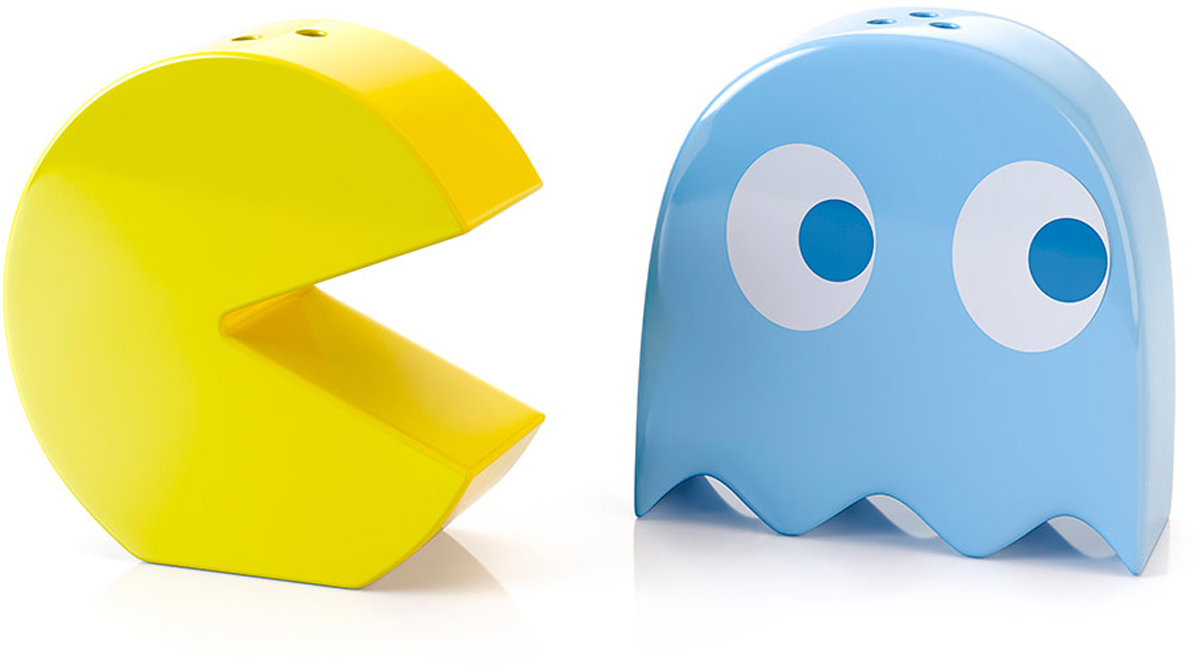 фото Набор для специй Balvi "Pac-Man", цвет: желтый, голубой