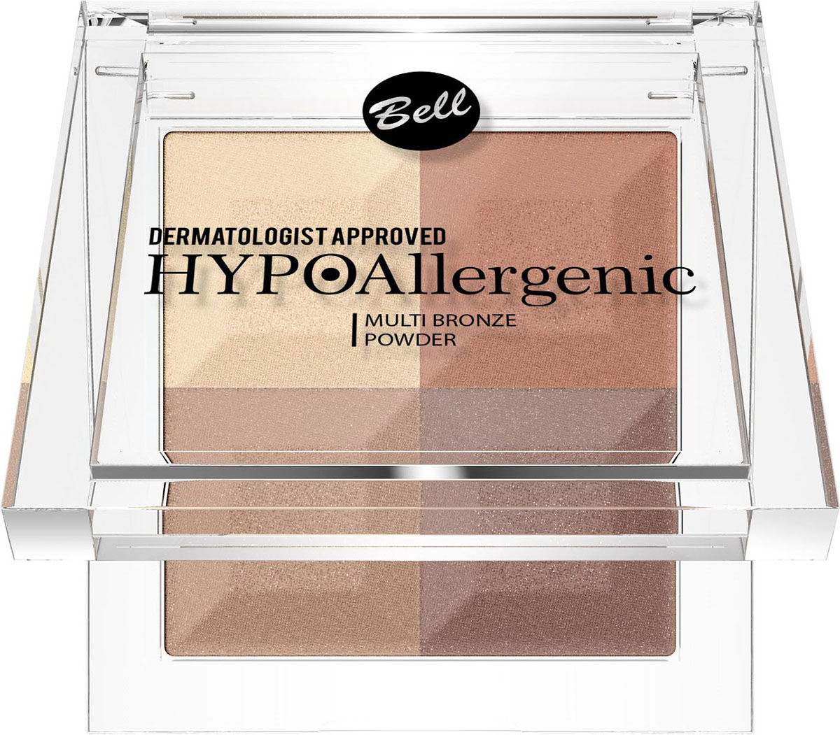 фото Bell Hypoallergenic Пудра с бронзирующим и осветляющим эффектом Multi Bronze Powder, Тон №03