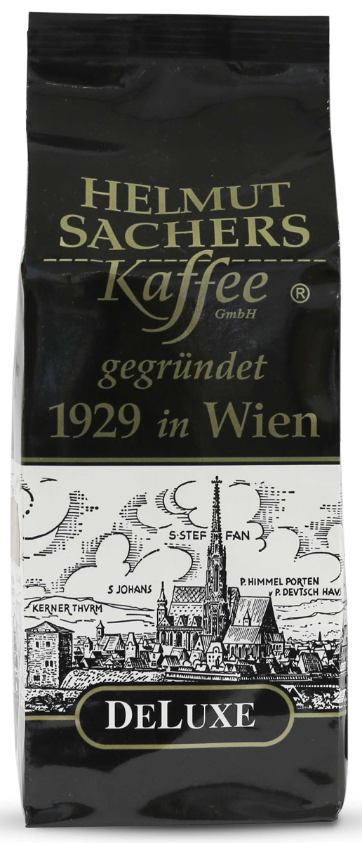 фото Helmut Sachers кофе де люкс в зернах, 250 г