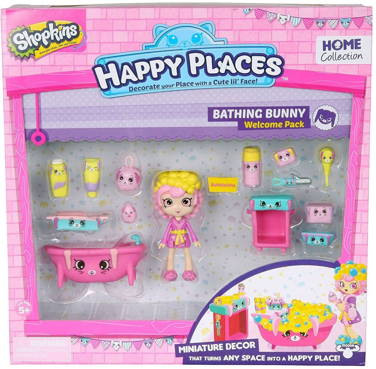 фото Shopkins Игровой набор с куклой Купание кролика